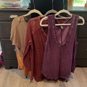 THREE We the Free Tops